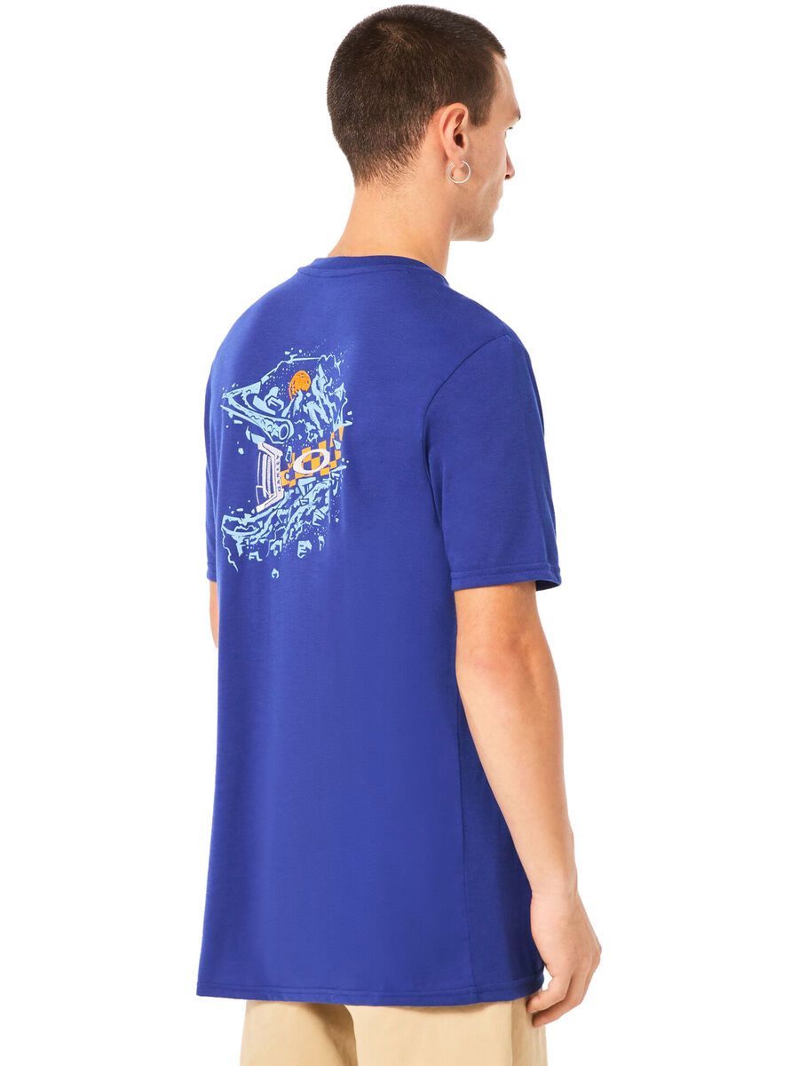 Oakley Finish Line Crew Tee, crystal blue - Bild 7