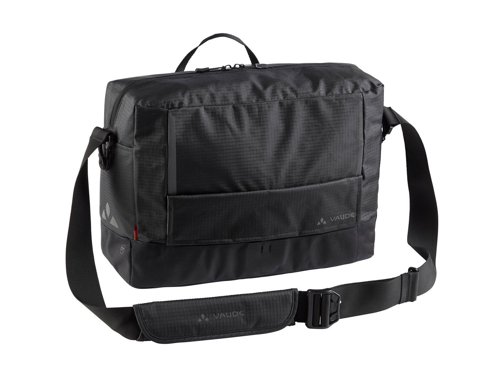 Vaude Cyclist Messenger Waxed L, black - Bild 1