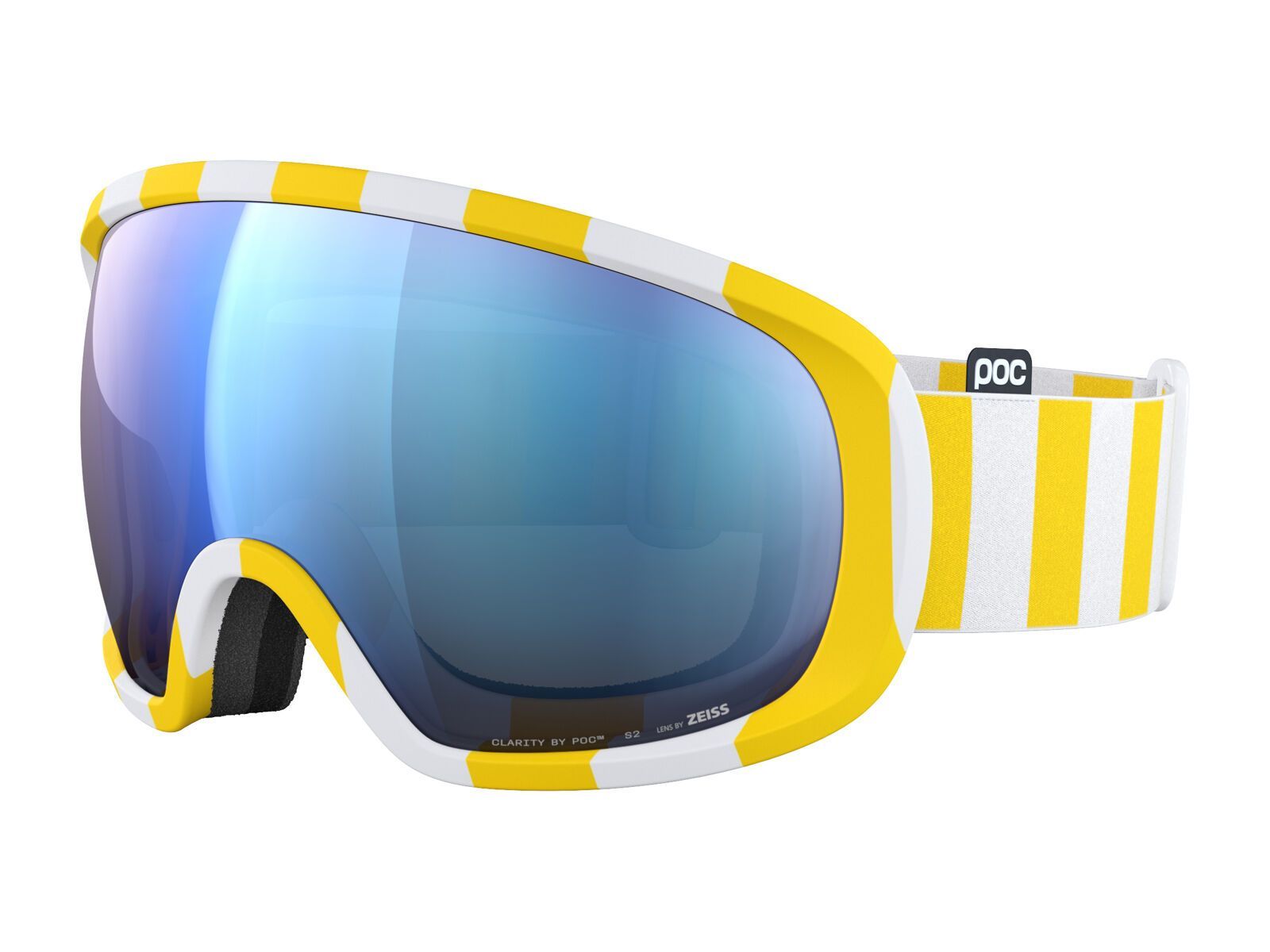 POC Fovea, Clarity Hi. Intense Partly Sunny Blue / jaune/blanc - Bild 1