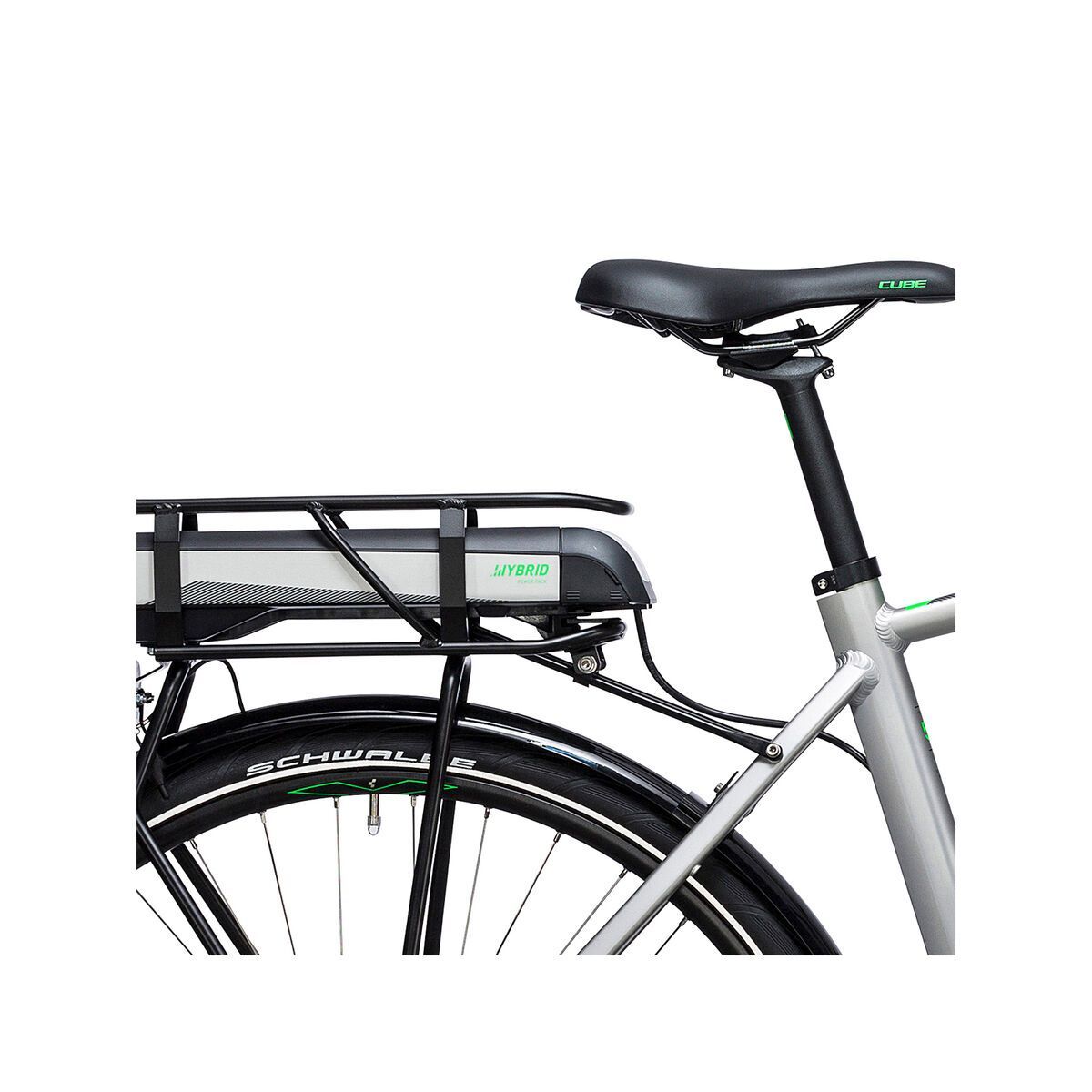 Cube Touring Hybrid ONE 500, silver´n´flashgreen - Bild 5