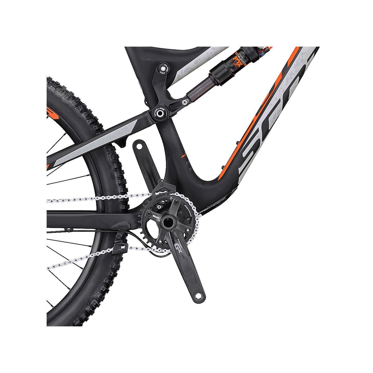 Scott Genius LT 710, black/grey/orange - Bild 3