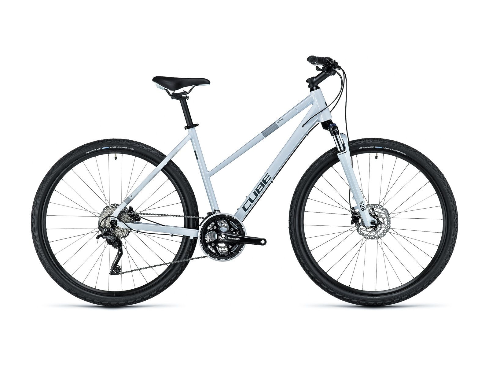 Cube Nature Trapeze, frostwhite´n´grey - Bild 1