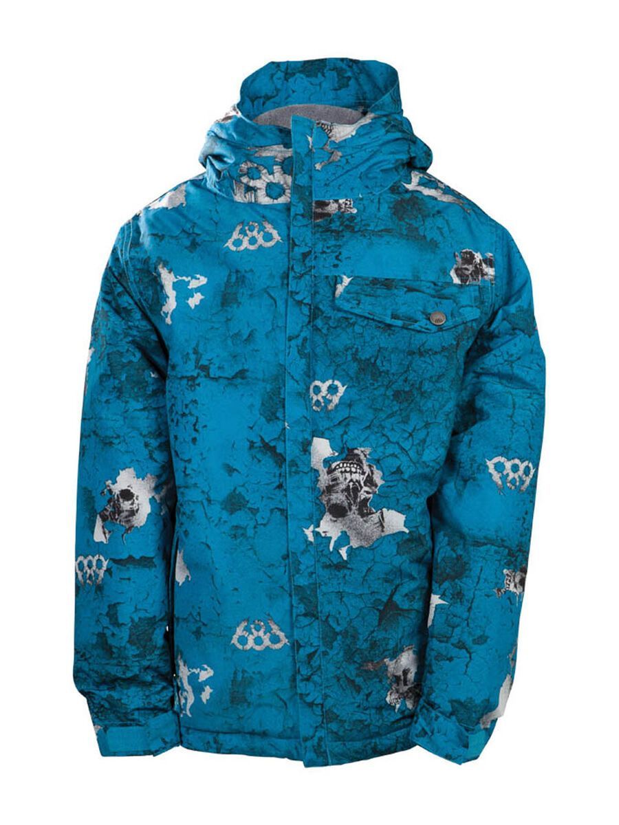 686 Boys Mannual Chipped Insulated Jacket, Cyan - Bild 1