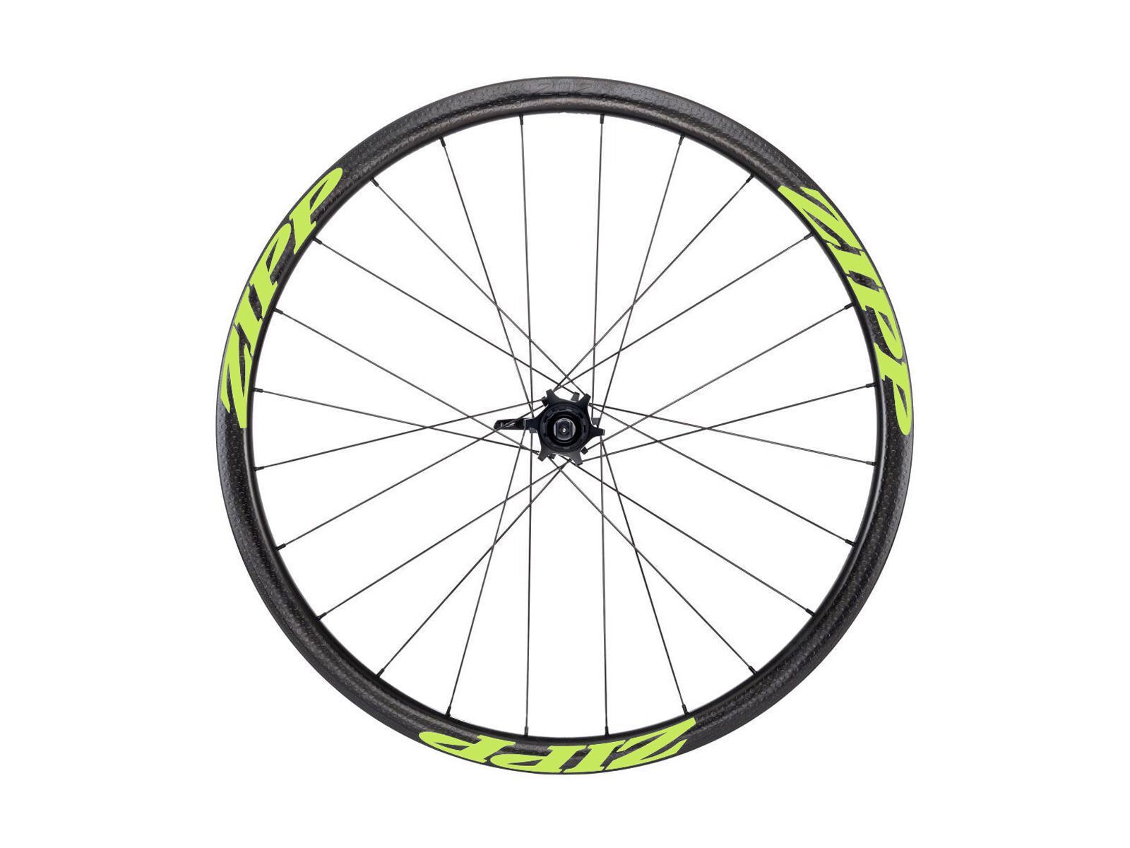 Zipp 202 Firecrest Tubular Disc-brake, schwarz/grün - Bild 1