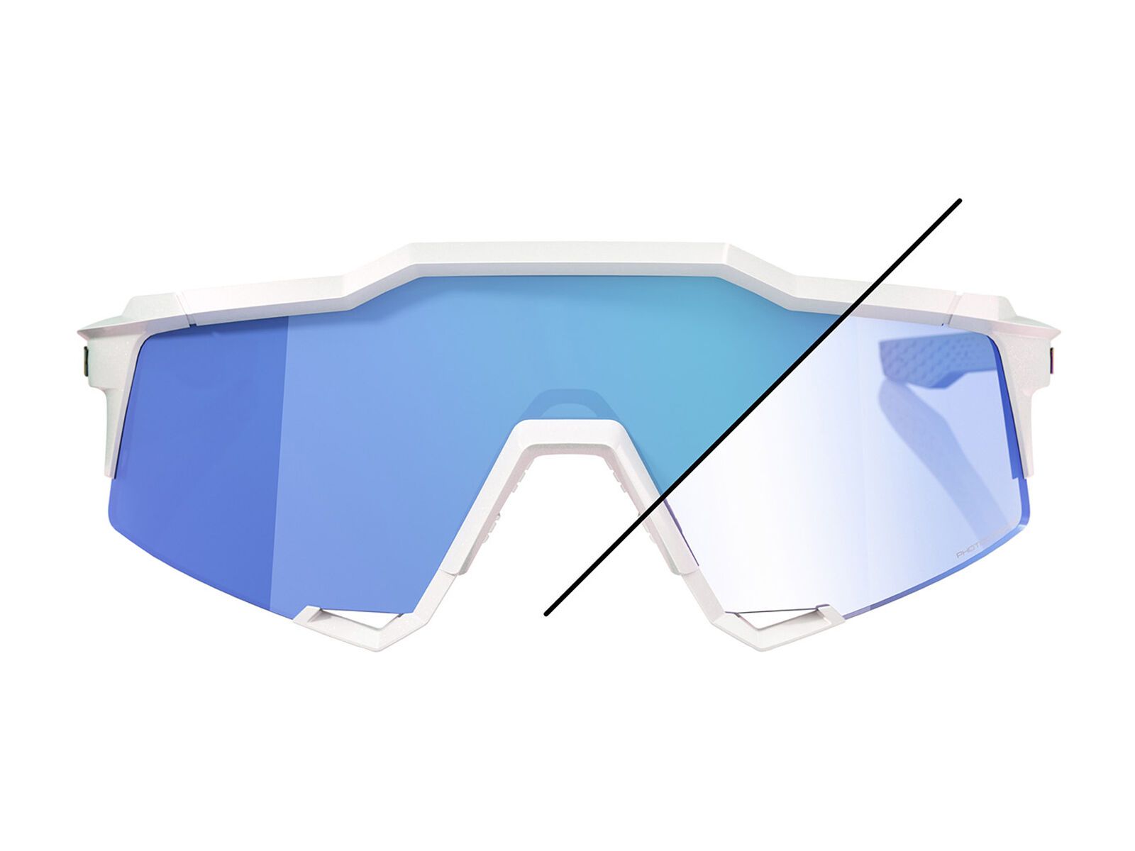 100% Speedcraft Bastille LE, Blue Mirror Photochromic - Bild 3