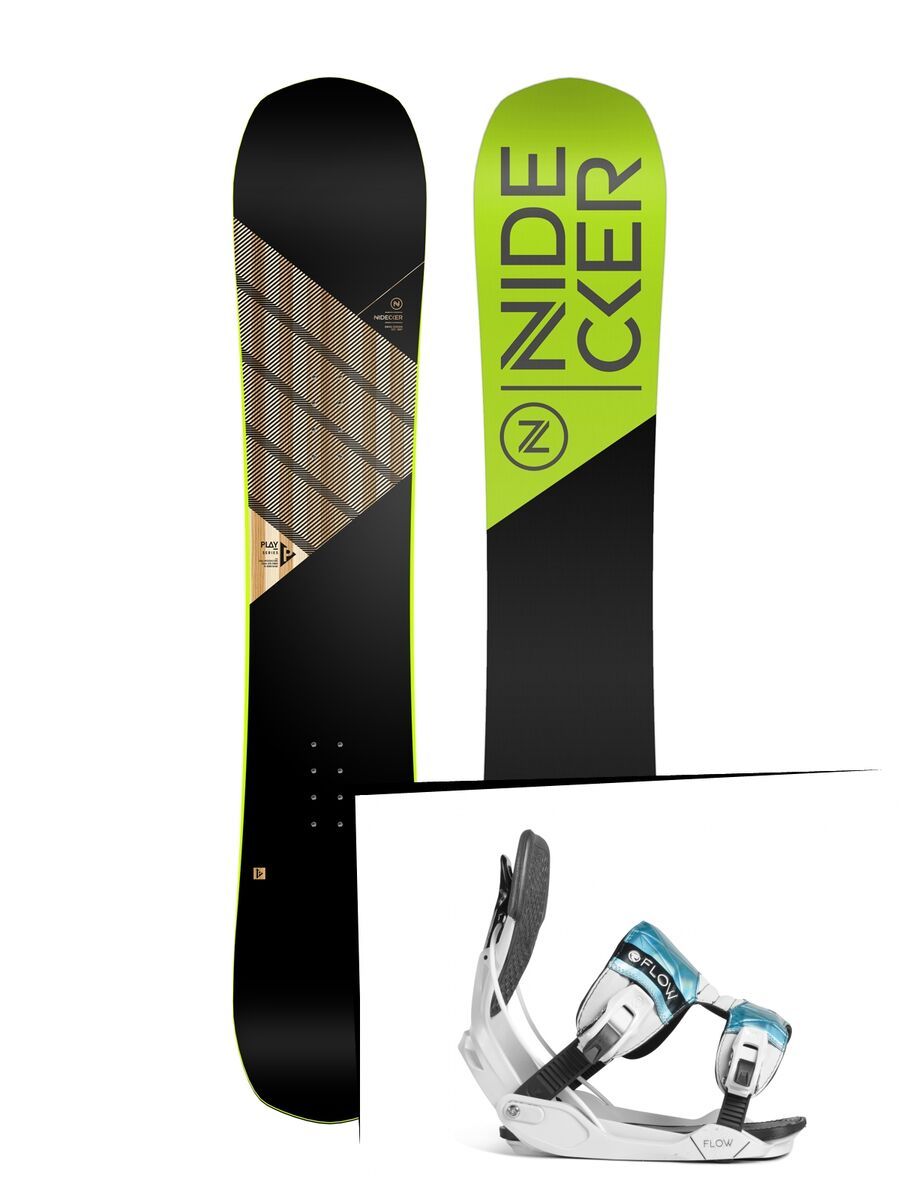 Set: Nidecker Play 2019 + Flow Minx (2226590S) - Bild 1