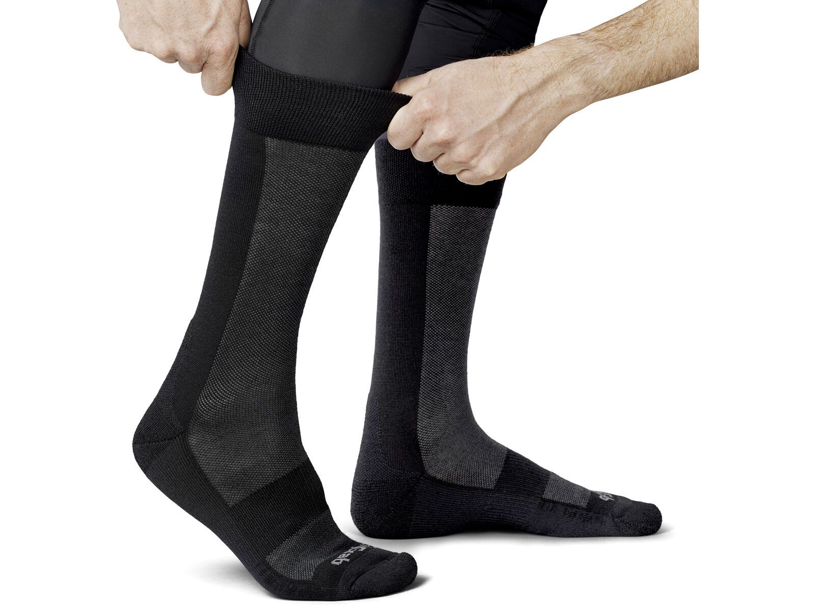 GripGrab Alpine Merino High Cut Winter Socks, black - Bild 5