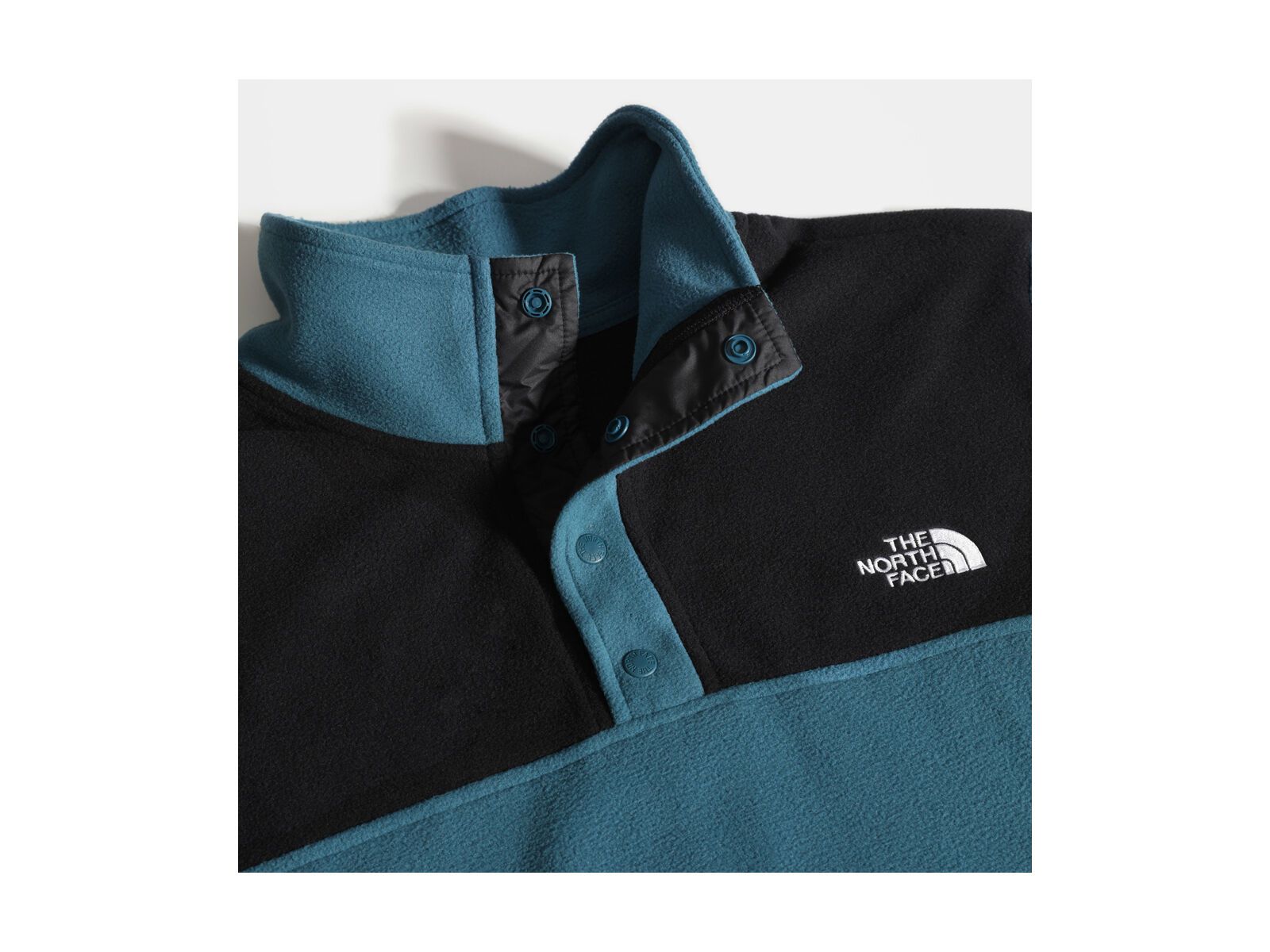 The North Face Men's Tka Glacier Snap-Neck Pullover, mallard blue/tnf black - Bild 6