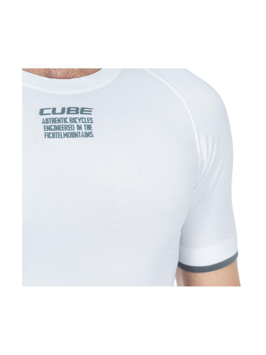 Cube Funktionsunterhemd Race Be Cool kurzarm, white - Bild 4