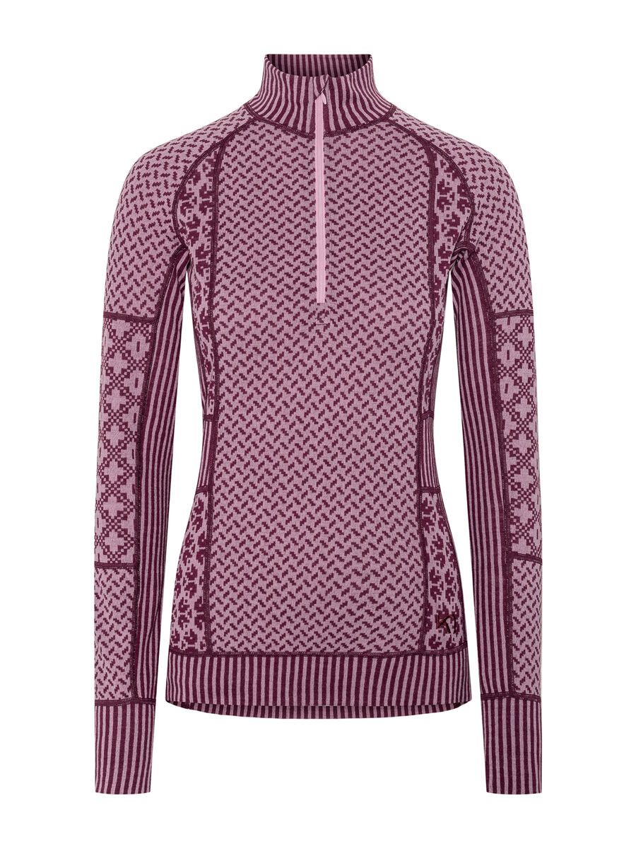 Kari Traa Smekker Half Zip Baselayer, lily - Bild 1