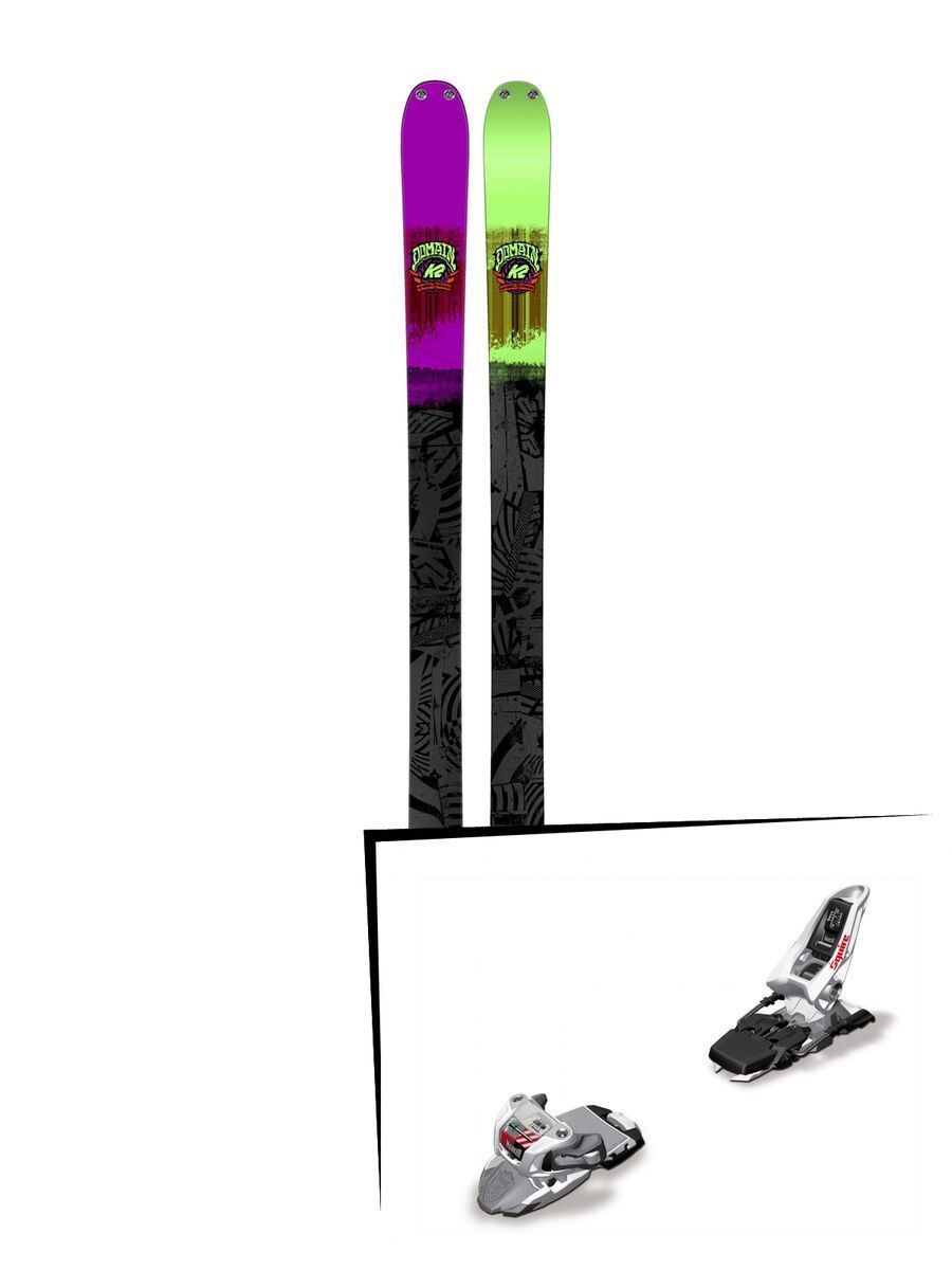 K2 SKI Set: Domain 2015 + Marker Squire 11 - Bild 1