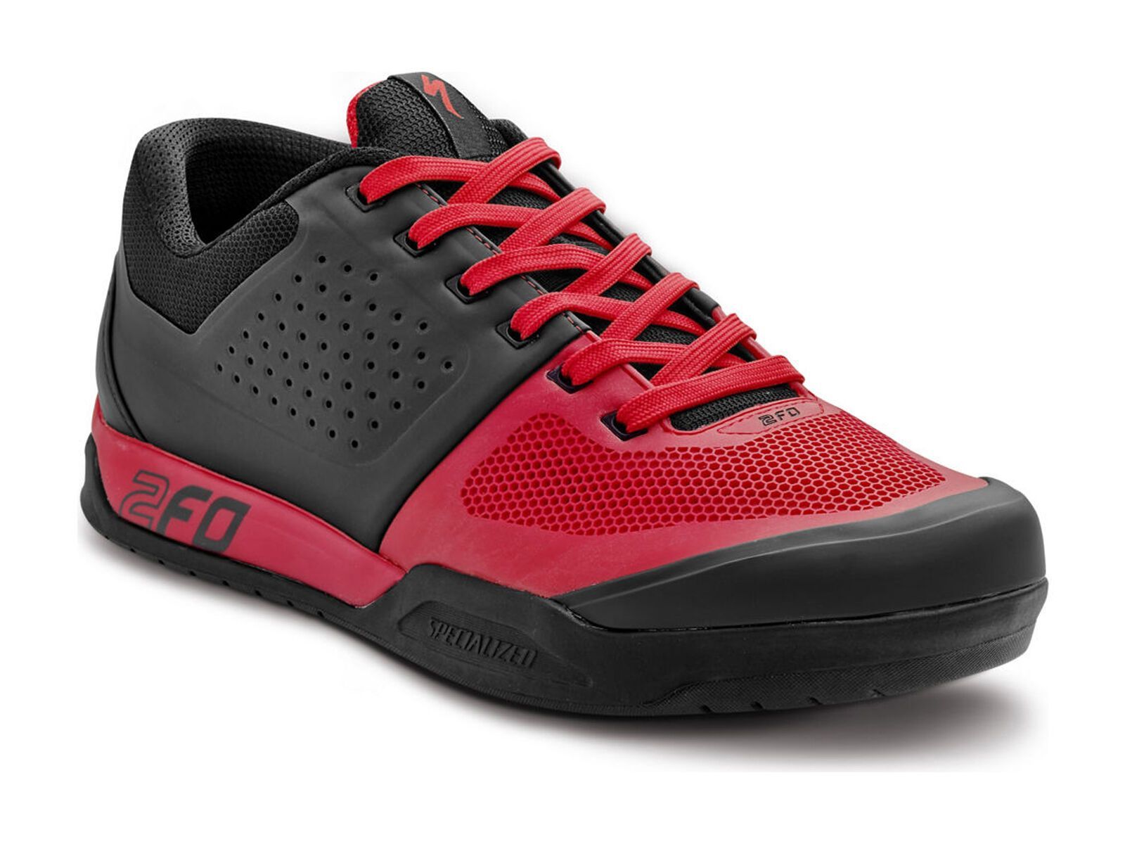 Specialized 2FO Flat MTB, Black/Red - Bild 1