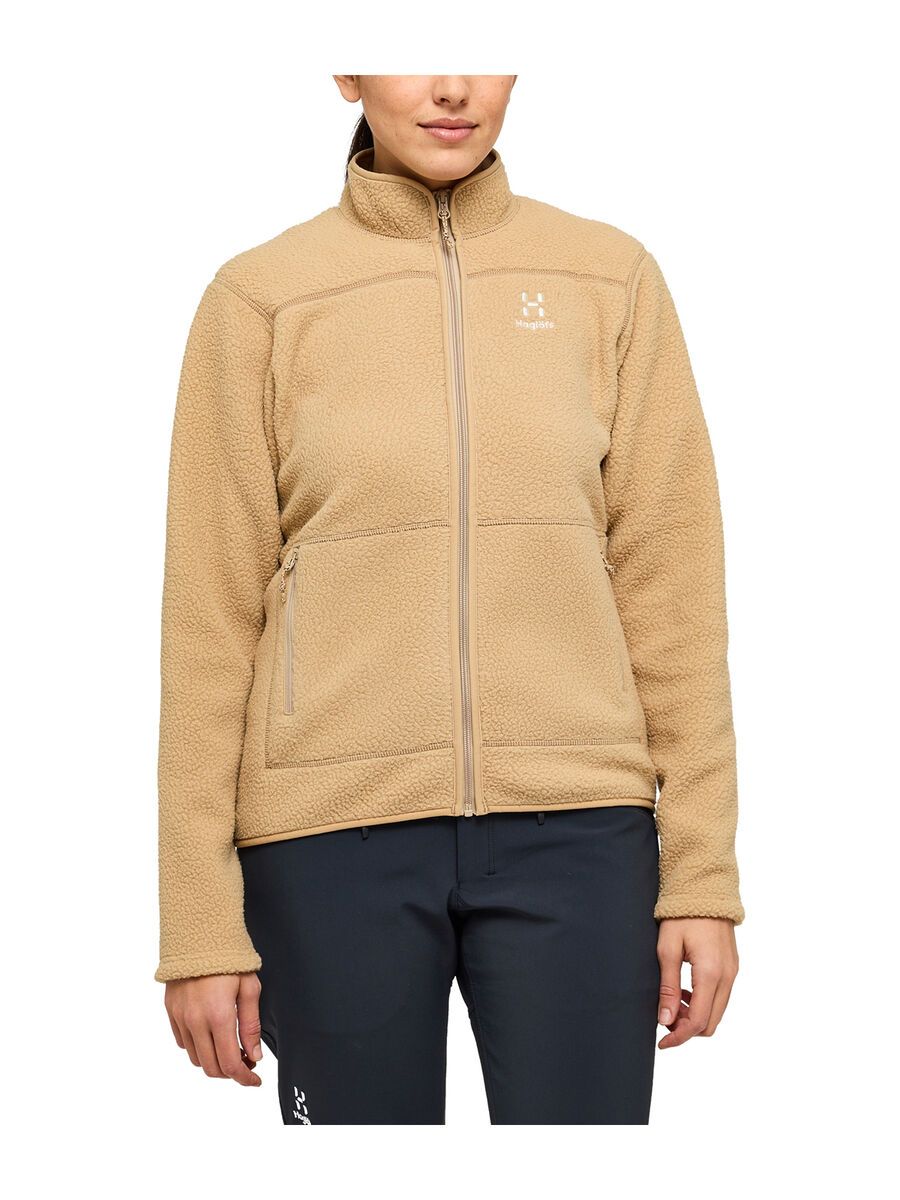 Haglöfs Mossa Pile Jacket Women, sand - Bild 3