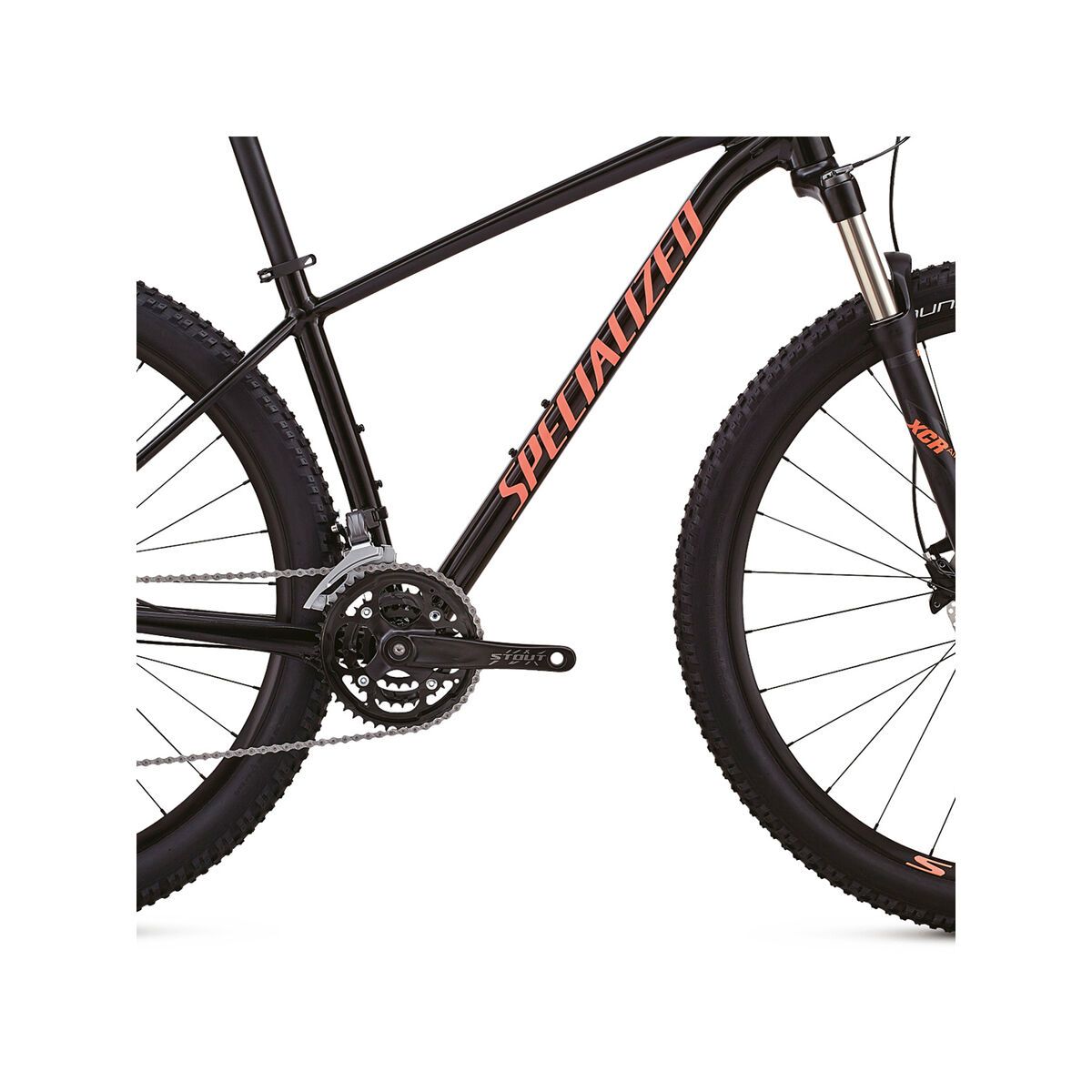 Specialized Women's Rockhopper Expert, gloss satin tarmac black/acid lava/black - Bild 5