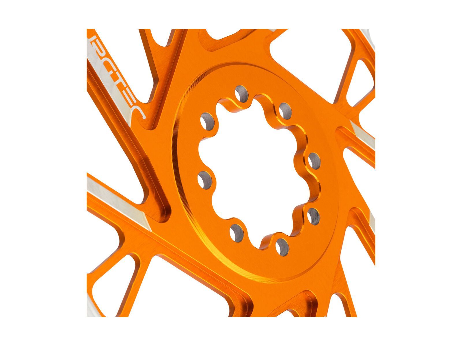 Burgtec 3 mm Offset Thick Thin Chainring SRAM 8-Bolt, iron bro orange - Bild 14