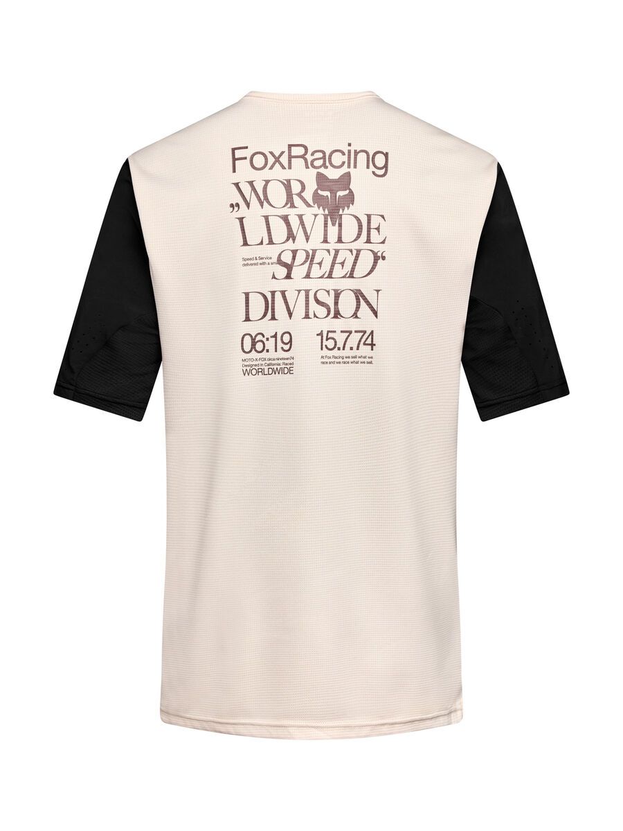 Fox Defend Short Sleeve Jersey Park SE, chalk - Bild 2