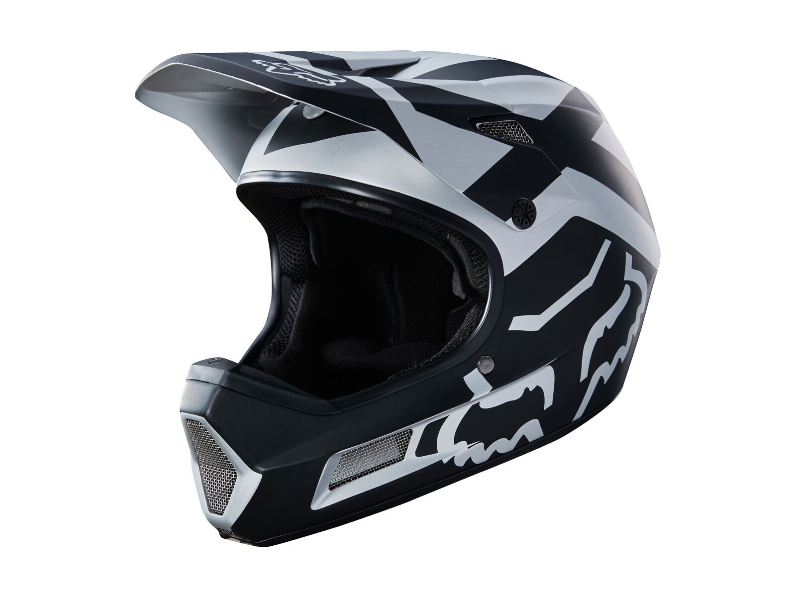 Fox Rampage Comp Helmet, black/chrome - Bild 1