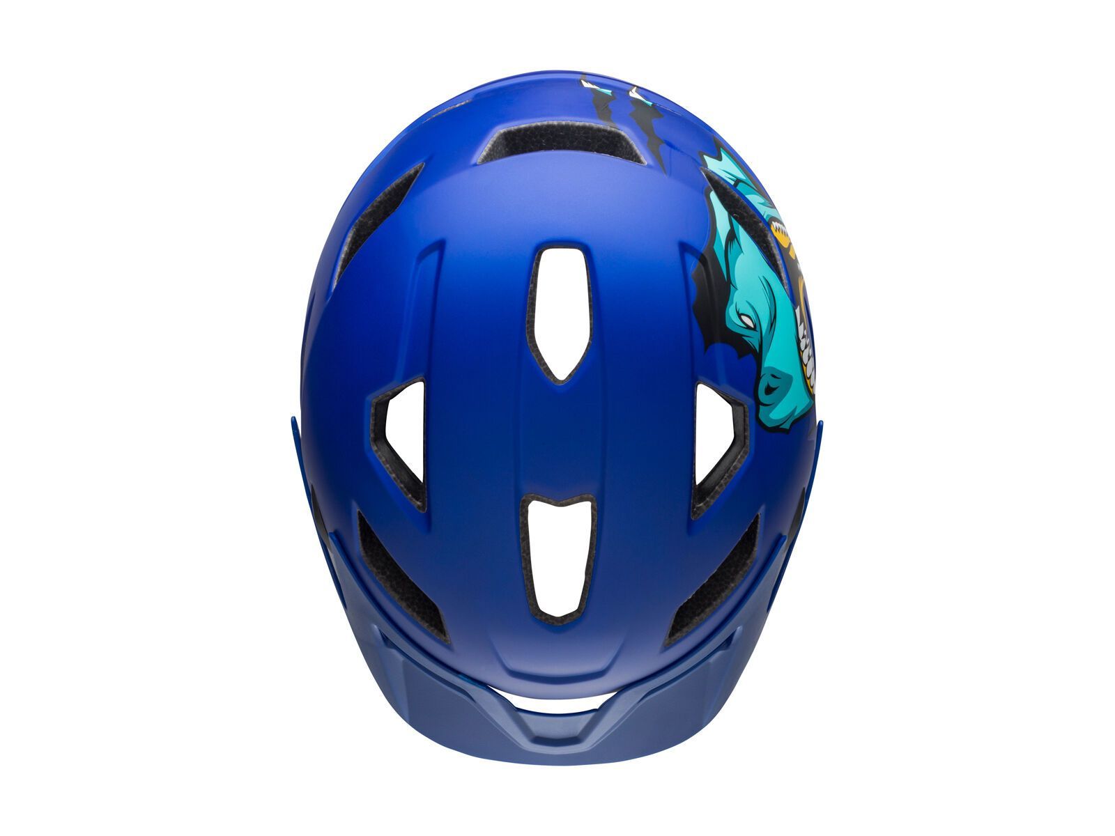 Bell Sidetrack Youth T-Rex, t-rex matte blue - Bild 5