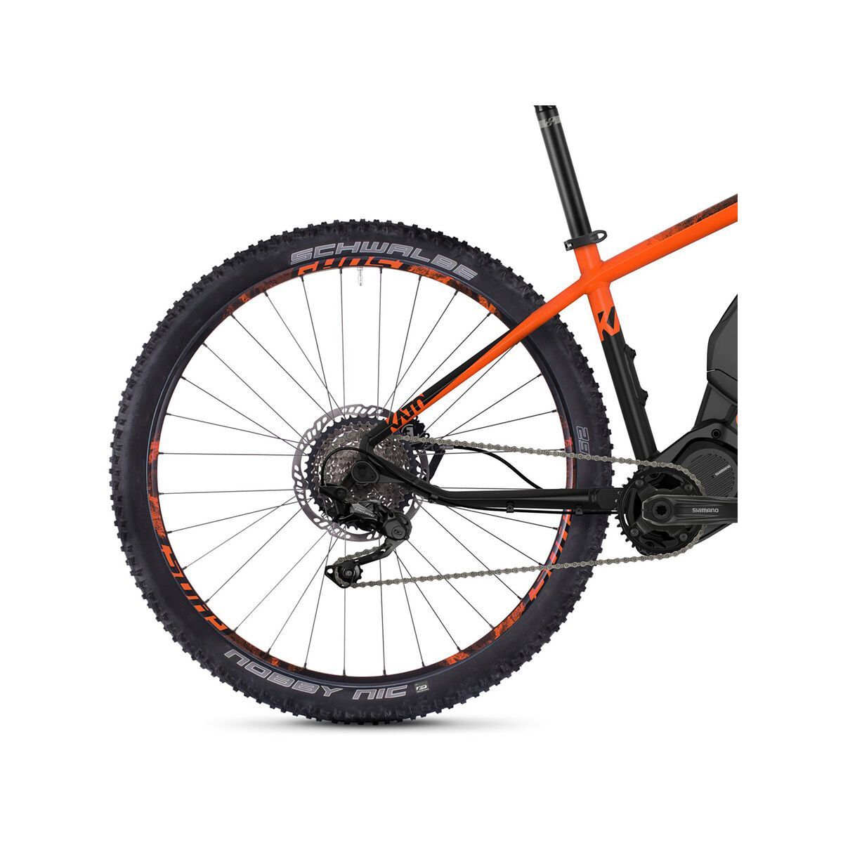 Ghost Hybride Kato S3.9 AL, neon orange/night black - Bild 4
