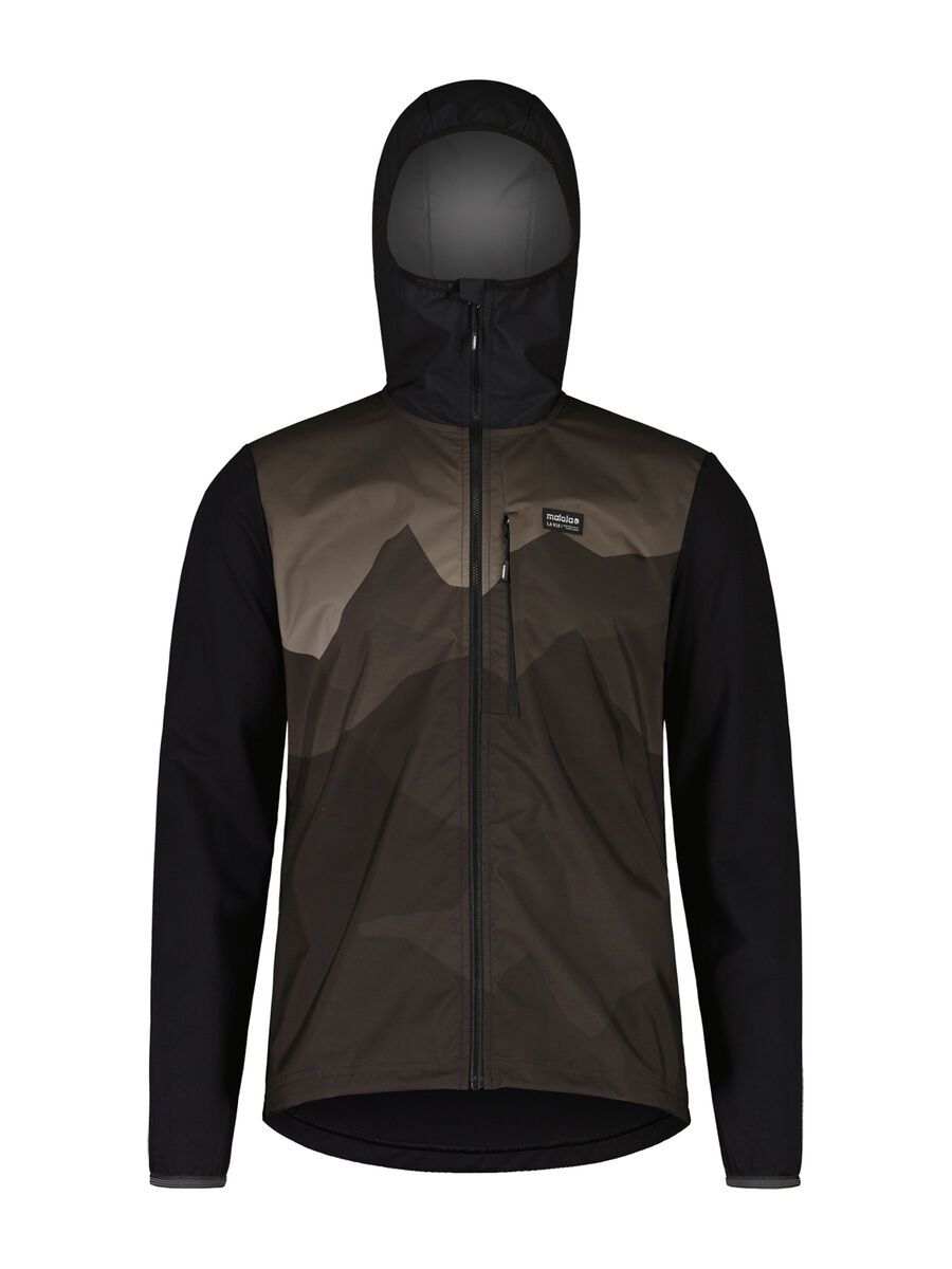 Maloja BeifussM. Printed, deep black mountain range - Bild 1