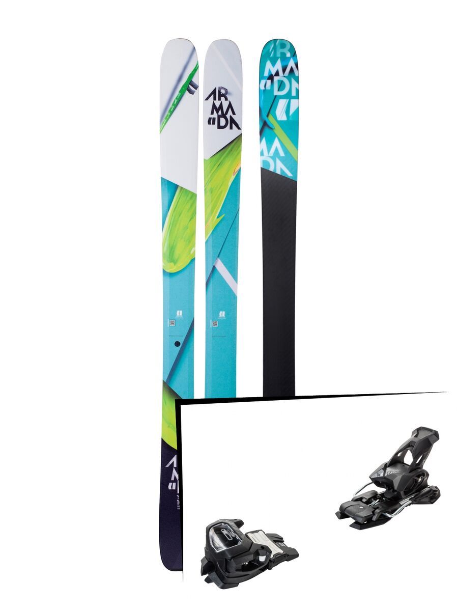 Set: Armada Trace 108 2018 + Tyrolia Attack² 14 AT solid black - Bild 1