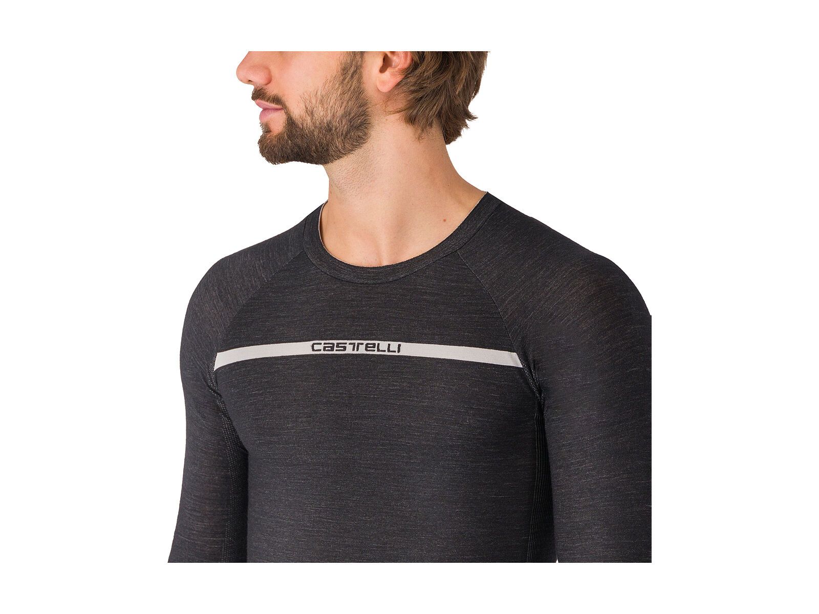 Castelli Merino Seamless Baselayer, black - Bild 4