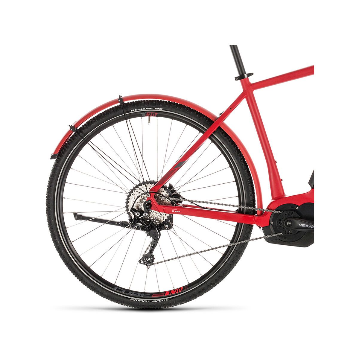 Cube Cross Hybrid Pro Allroad 400, red´n´grey - Bild 4