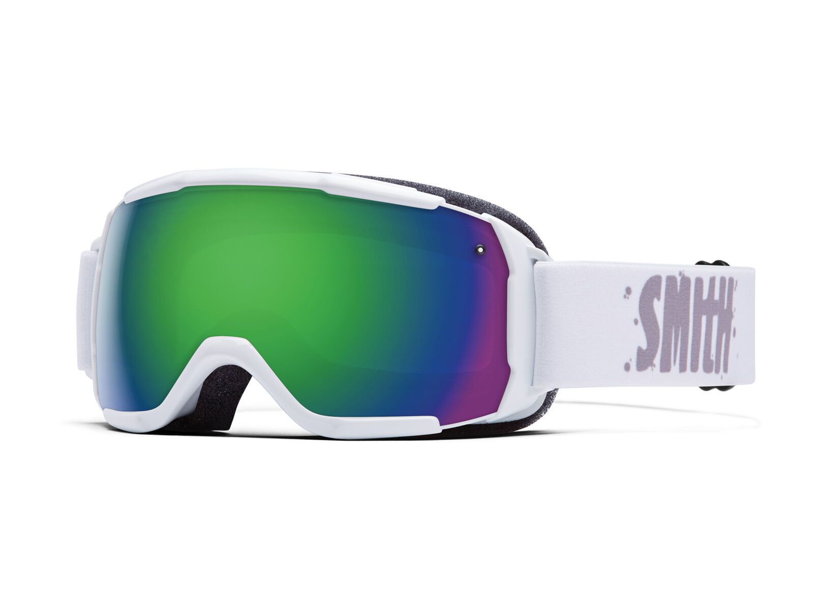 Smith Grom, white/green sol-x mirror - Bild 1