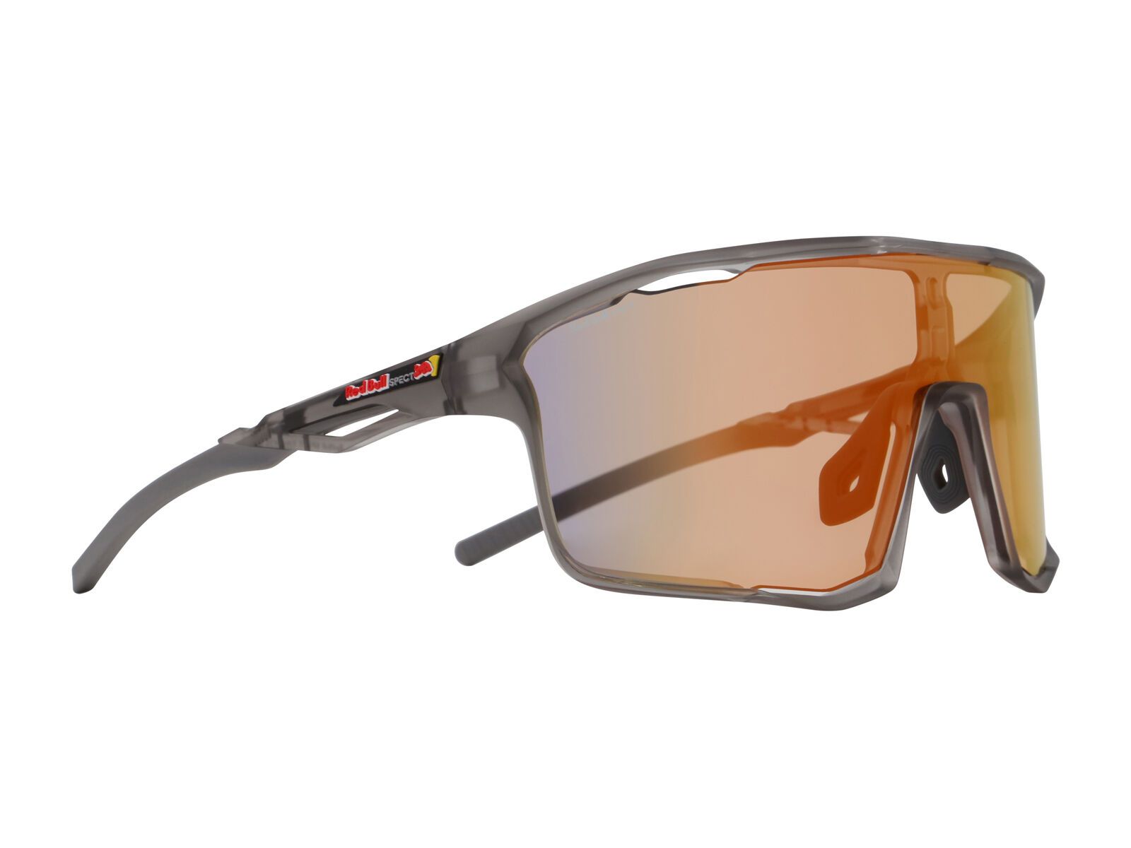 Red Bull Spect Eyewear Rumble, Brown Photochromic-Red Mirror / matt x'tal black - Bild 1