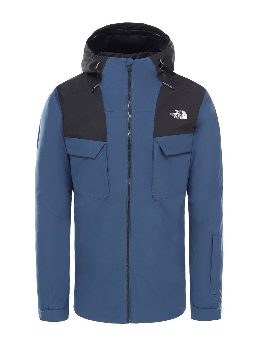 The North Face Mens Fourbarrel Zip-In Triclimate Jacket, blue wing teal/tnf black - Bild 2