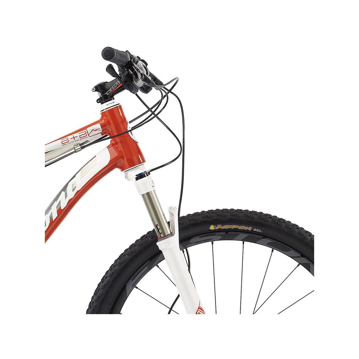 Kona 2+2, Brushed Silver/Orange/White - Bild 5