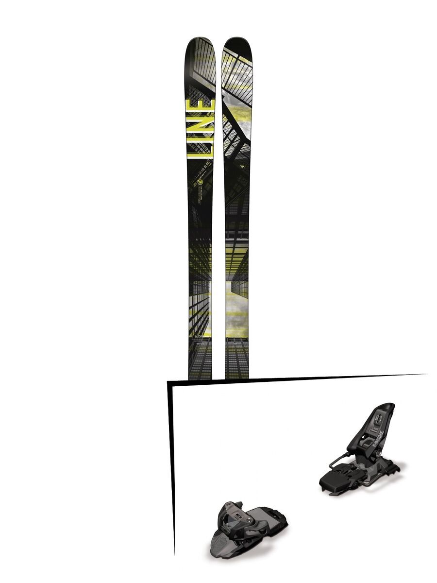 Set: Line Tom Wallisch Pro 2018 + Marker Squire 11 black anthracite - Bild 1