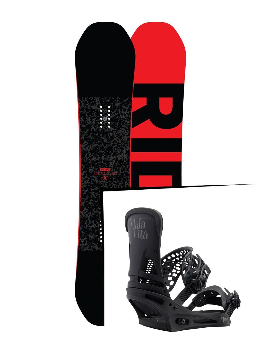 Set: Ride Machete 2017 + Burton Malavita (1712843S) - Bild 1