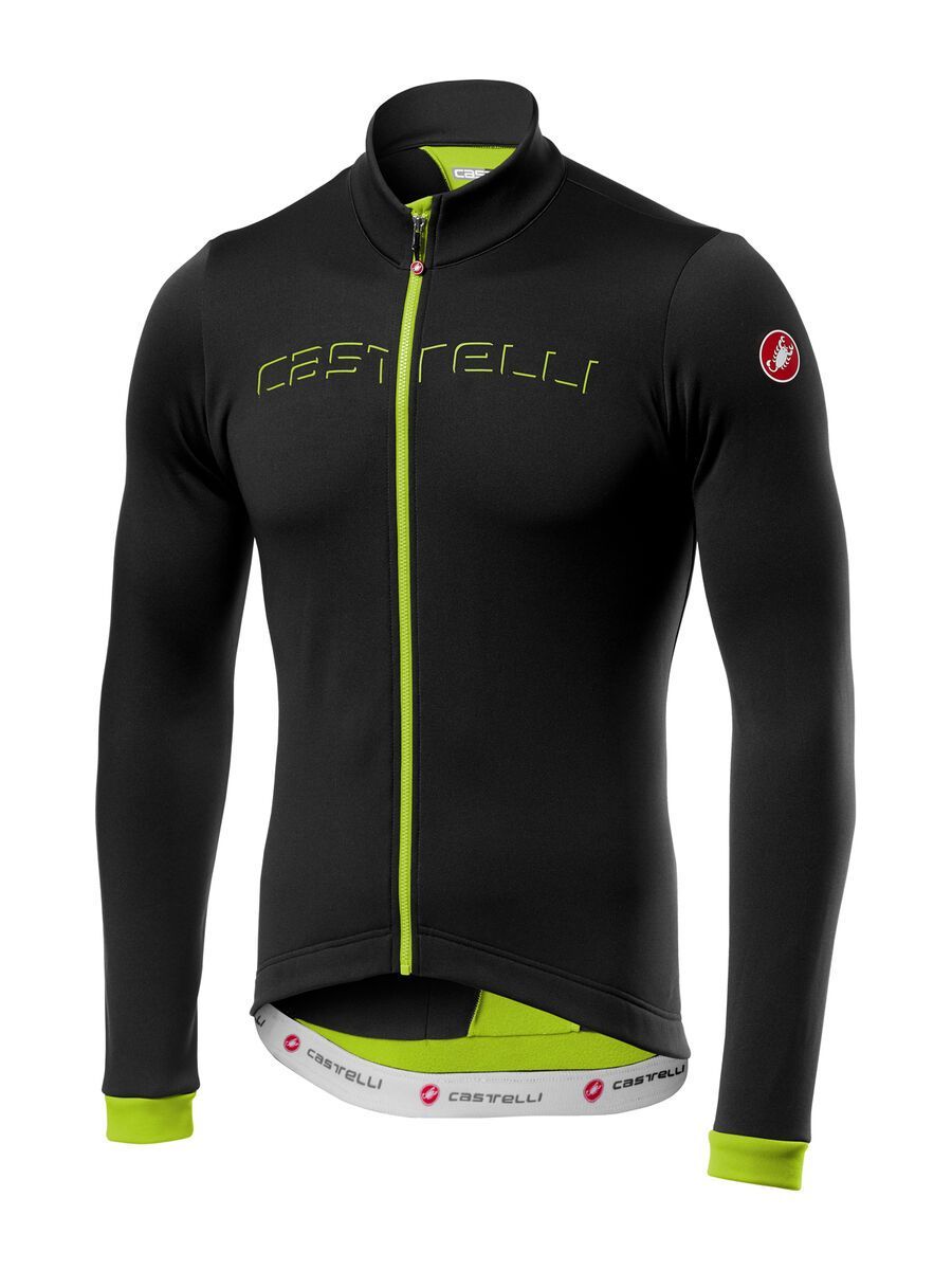 Castelli Fondo Jersey FZ, light black/yellow fluo - Bild 1