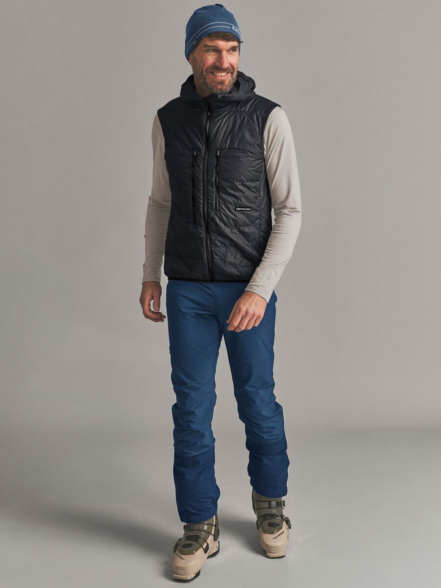Ortovox Venet Swisswool 60 Vest M, black raven - Bild 3
