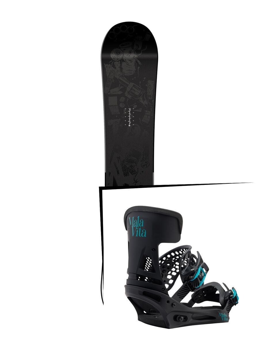 Set: Nitro Chuck 2017 + Burton Malavita (1712846S) - Bild 1