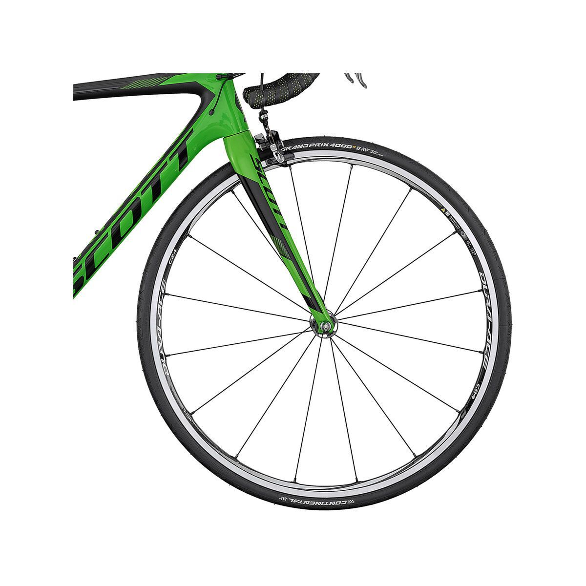 Scott Addict RC Di2, black/green - Bild 3