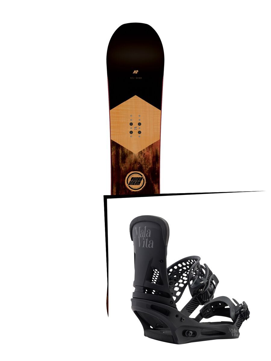 Set: K2 Turbo Dream 2017 + Burton Malavita (1712843S) - Bild 1