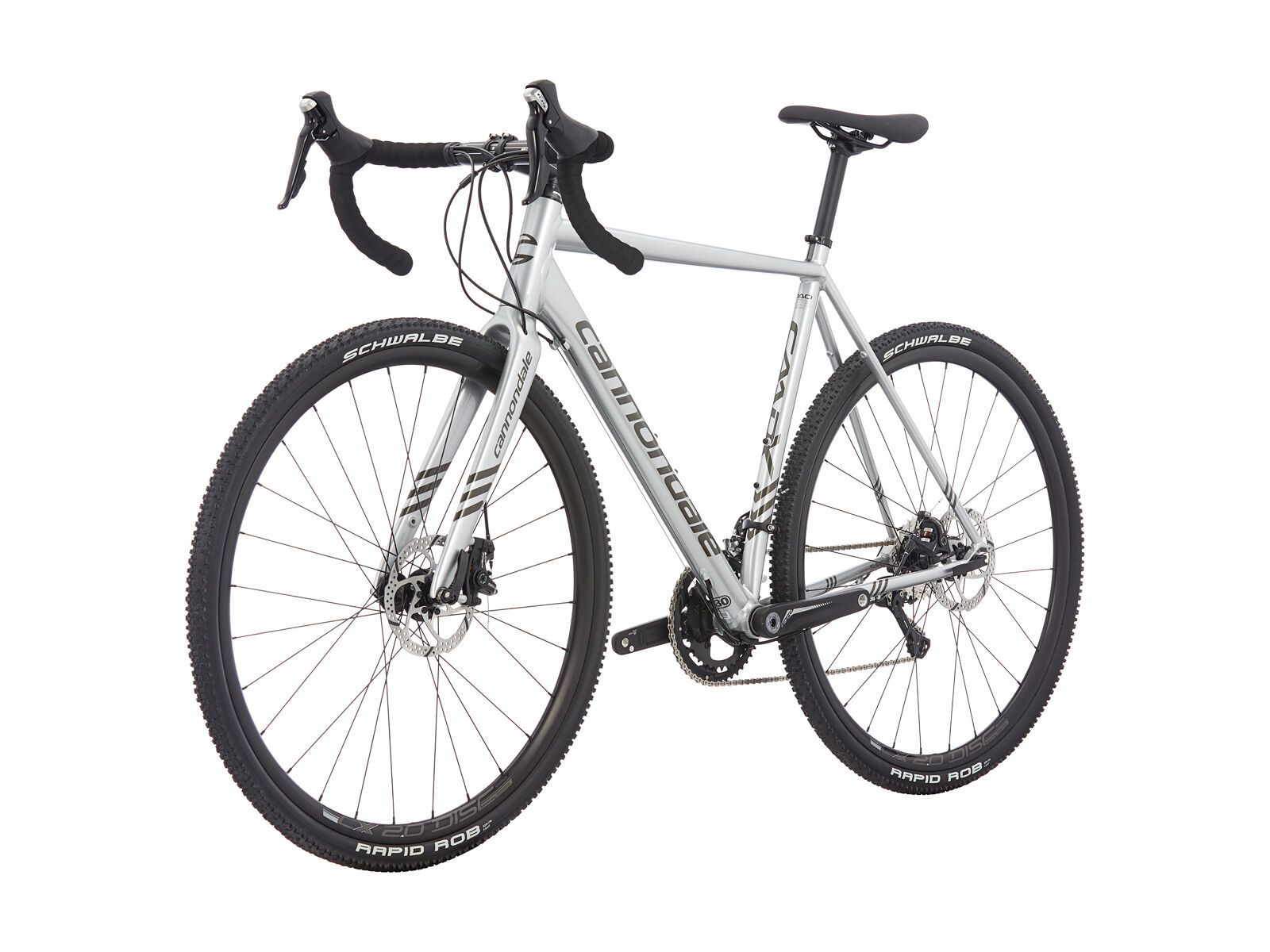 Cannondale CAADX 105, fine silver w/ anthracite - gloss (slv) - Bild 4
