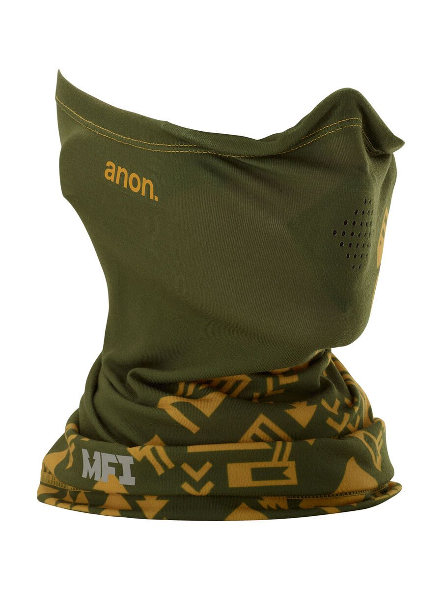 Anon Men's MFI Lightweight Neck Warmer, native green - Bild 1