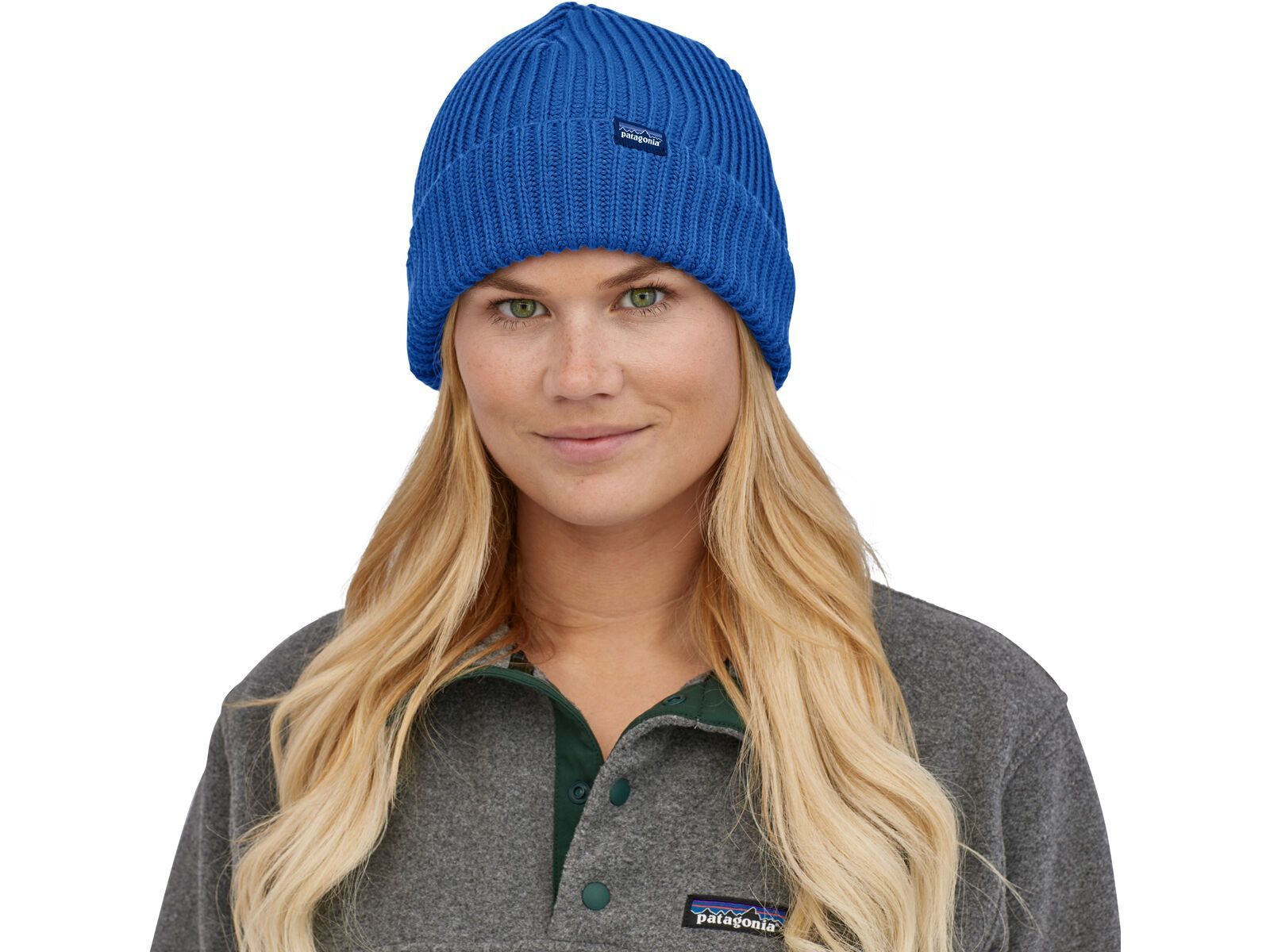Patagonia Fishermans Rolled Beanie, alpine blue - Bild 2