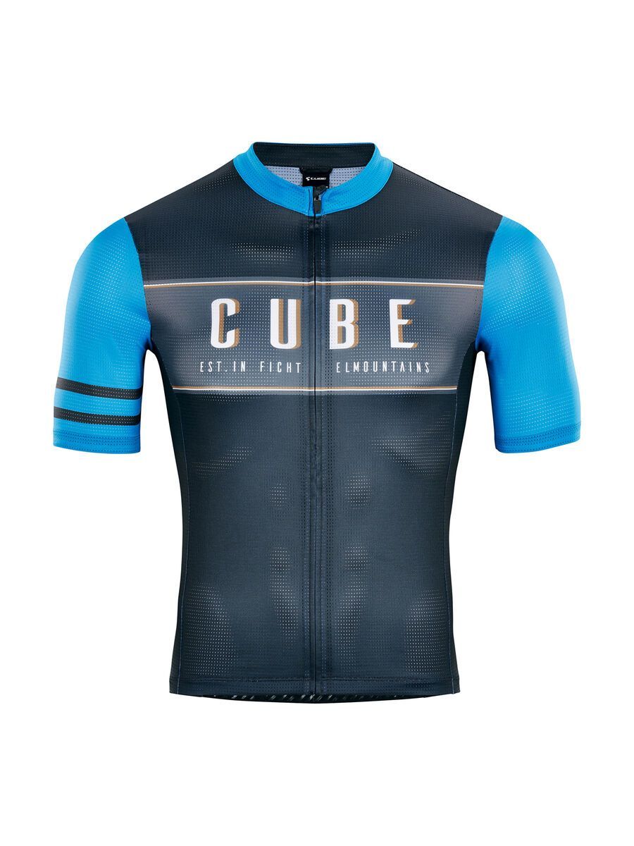 Cube Blackline Trikot Cross, grey´n´blue - Bild 1