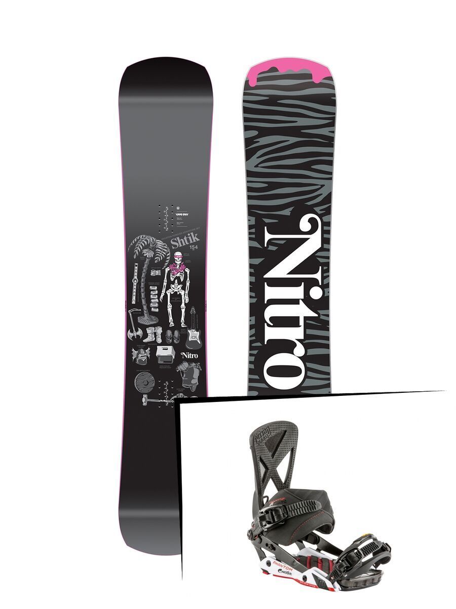Set: Nitro SHtik 2019 + Nitro Phantom Carver carver - Bild 1