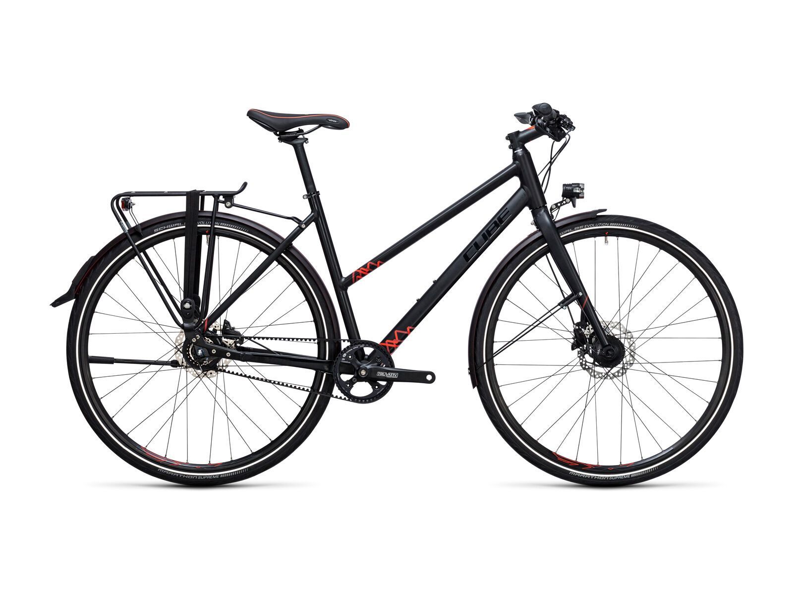 Cube Travel SL Trapeze, black´n´red - Bild 1