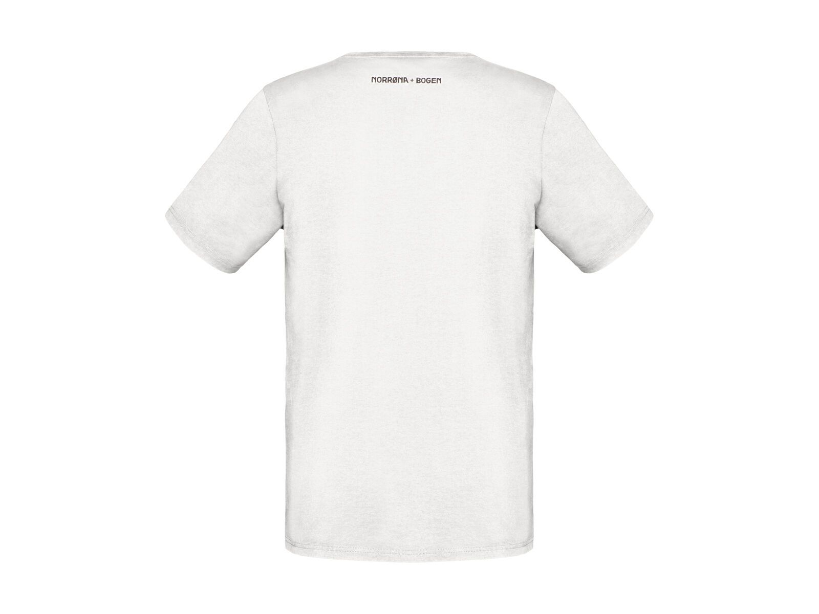 Norrona /29 Cotton Powder Skier T-Shirt M's, pure white - Bild 2