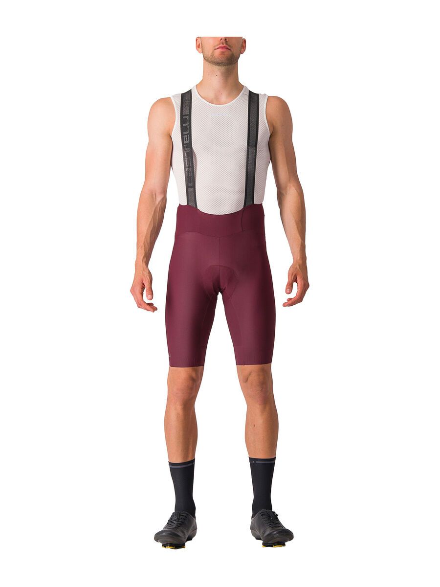 Castelli Espresso Bibshort, deep bordeaux - Bild 2