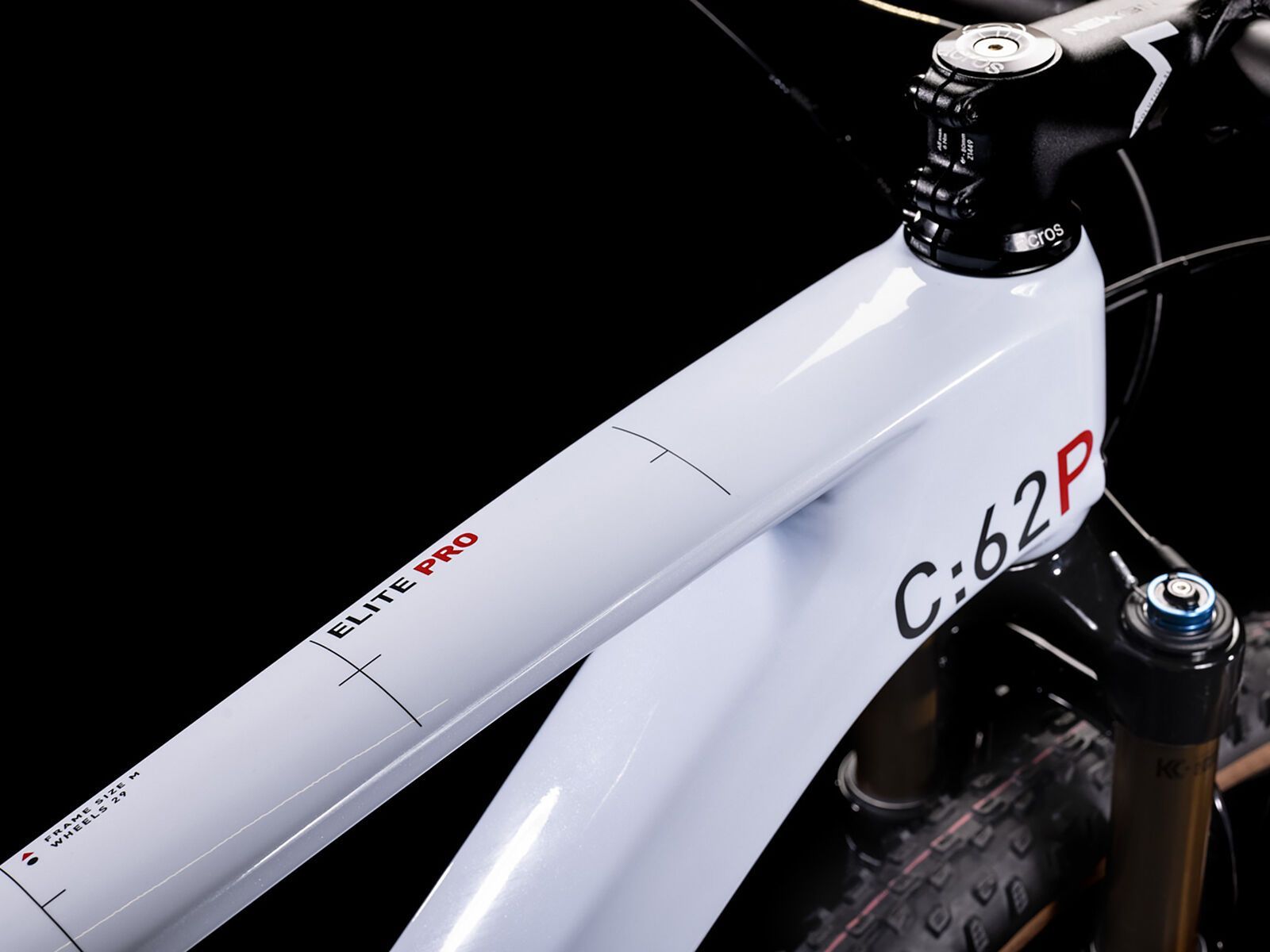 Cube Elite C:62 Pro 29, flashwhite´n´red - Bild 2