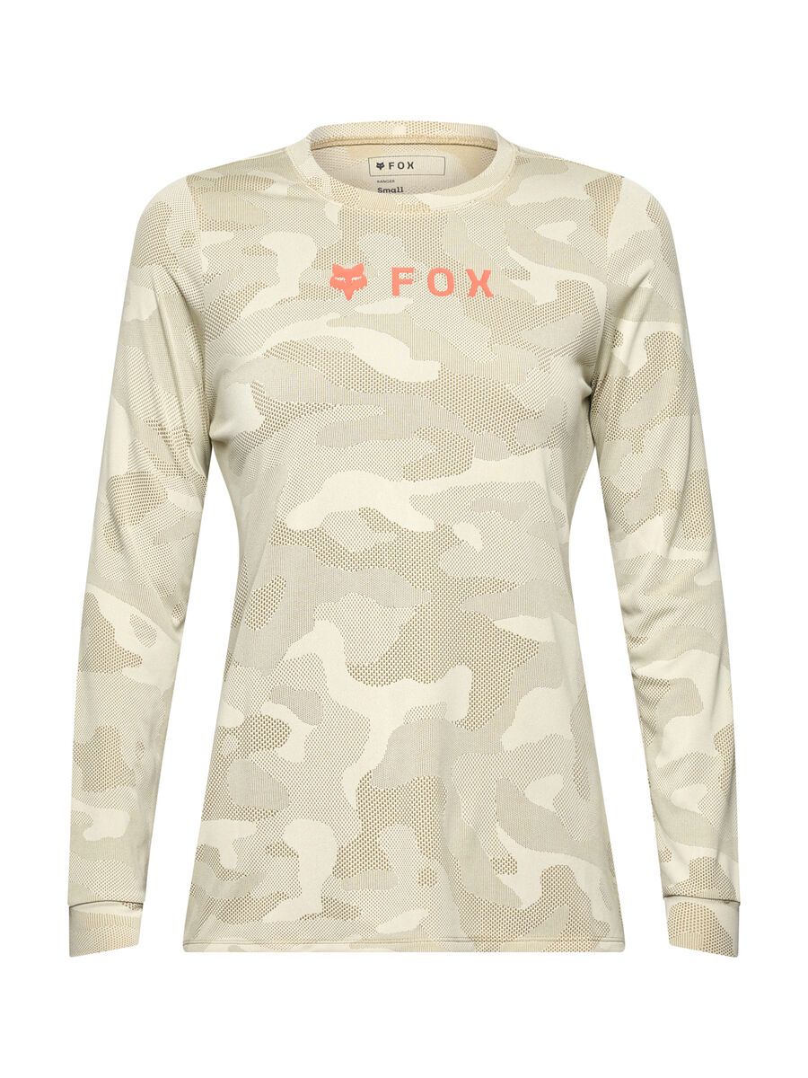 Fox Womans Ranger Tru Dri LS Jersey, cream - Bild 1