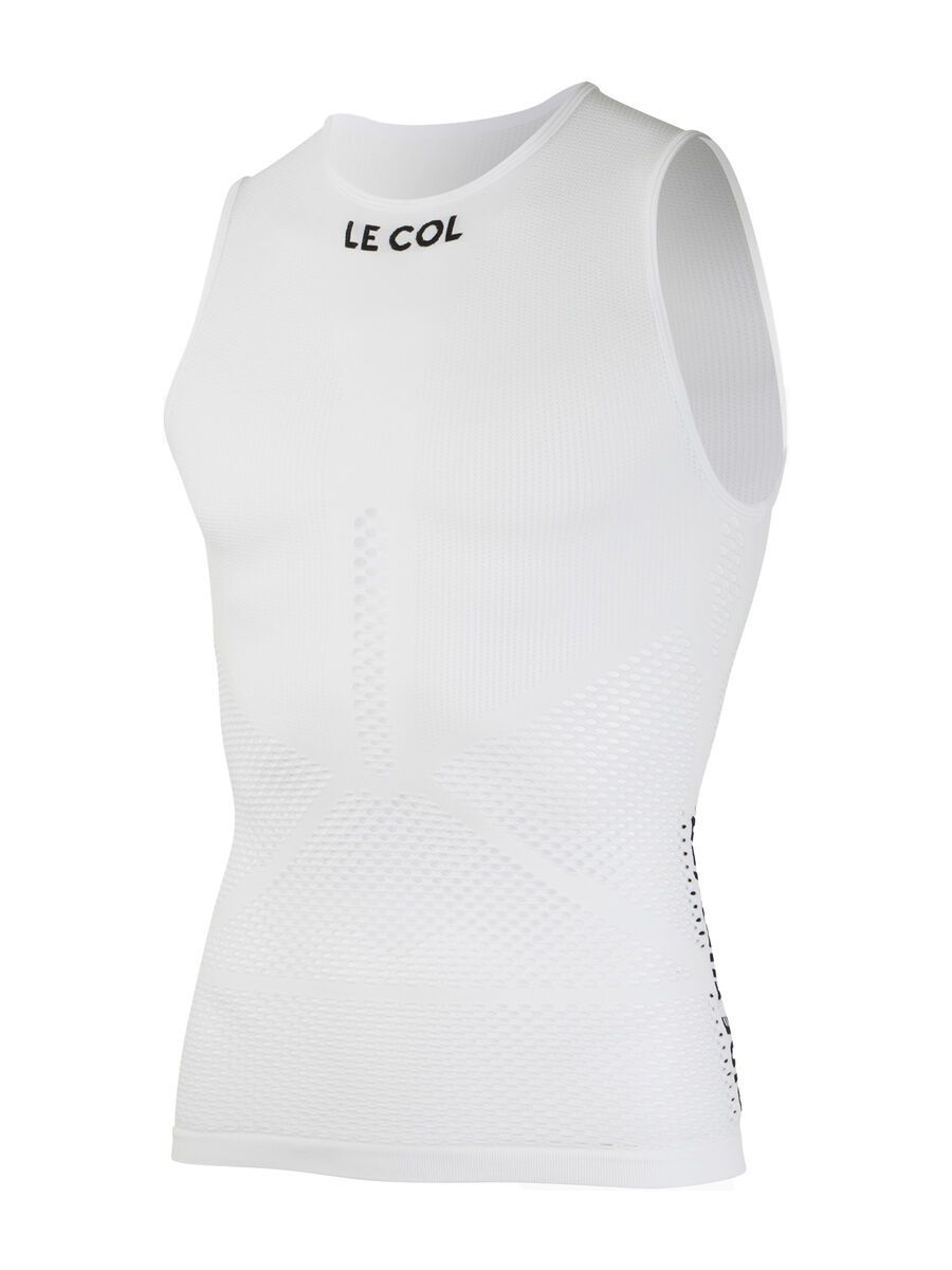 Le Col Unisex Pro Mesh Sleeveless Base Layer, white - Bild 2