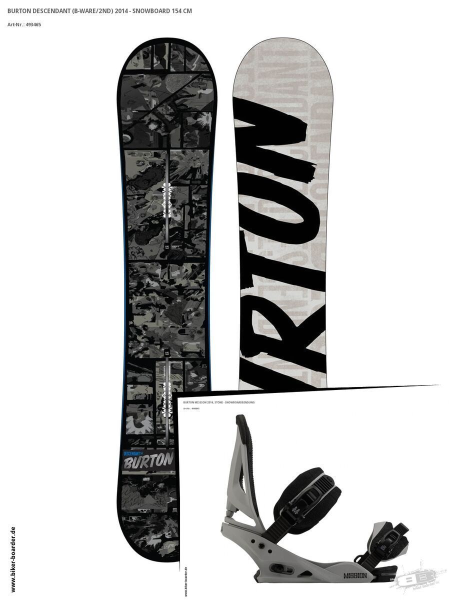 Set: Burton Descendant  +  Mission (494004S) - Bild 1
